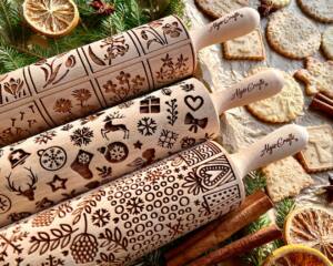 set AlgisCrafts Rolling Pins